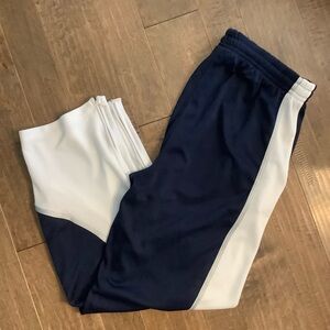 NBA Elevation Navy and White Athletic Pants, Size L